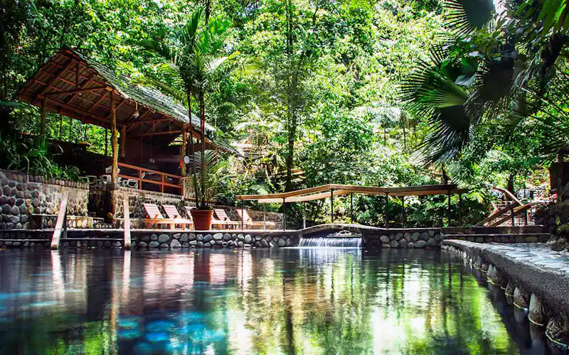 Hanging Bridges, La Fortuna Waterfall, Volcano Hike & EcoTermales Hot Springs Signature Experience and adventure combo