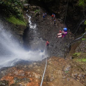 Arenal Waterfall Rappelling