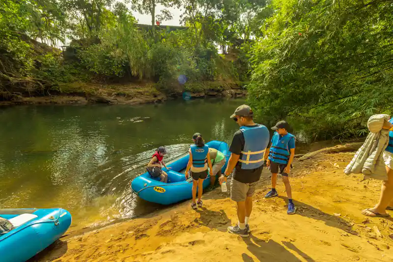 Safari Float, La Fortuna Waterfall, Volcano Hike & The Springs Hot Springs - Top Highlight Tour in Arenal Costa Rica