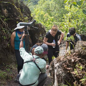 Rainforest Travelers Exploring the Arenal Volcano